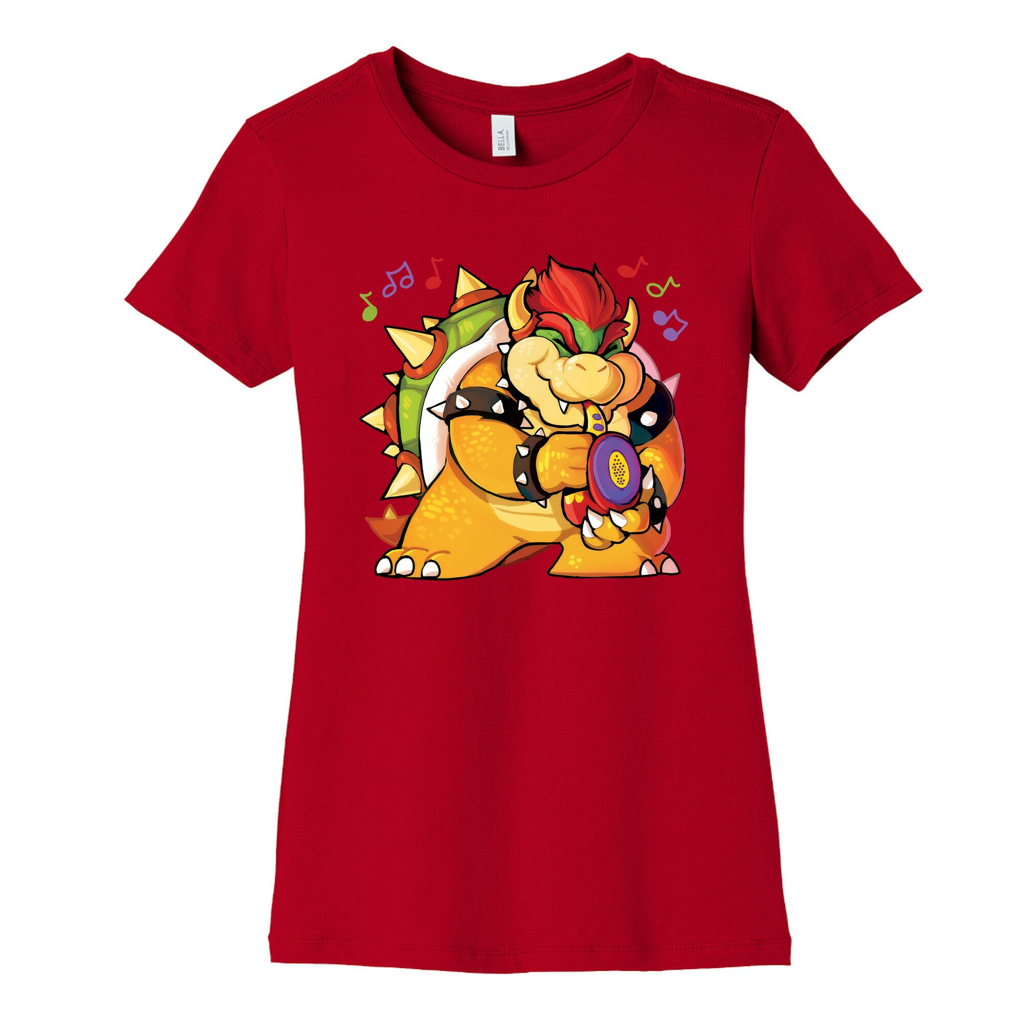 Sax-a-boom bowser Women's Cotton Tee